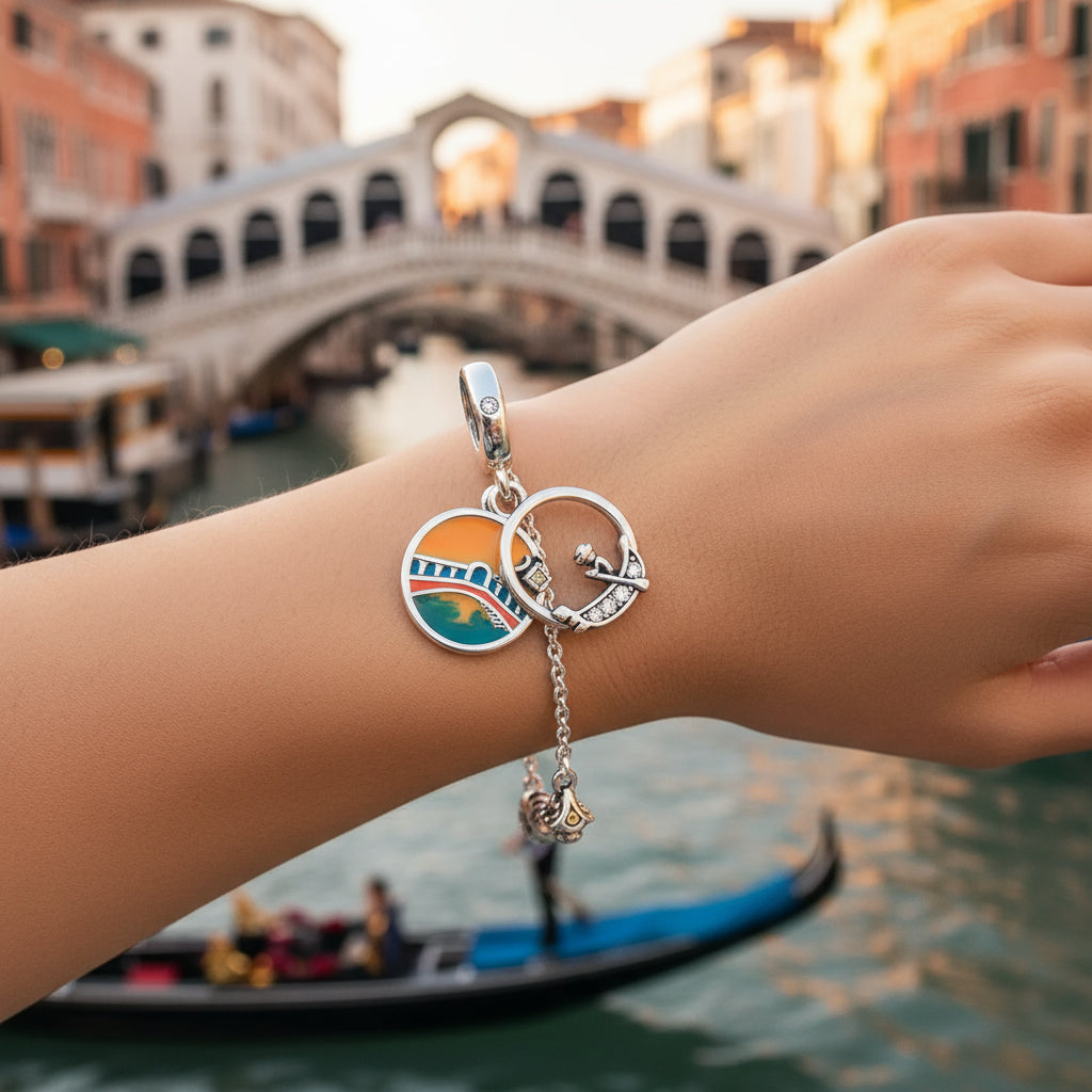 Gondola Charm (Pandora Compatible)