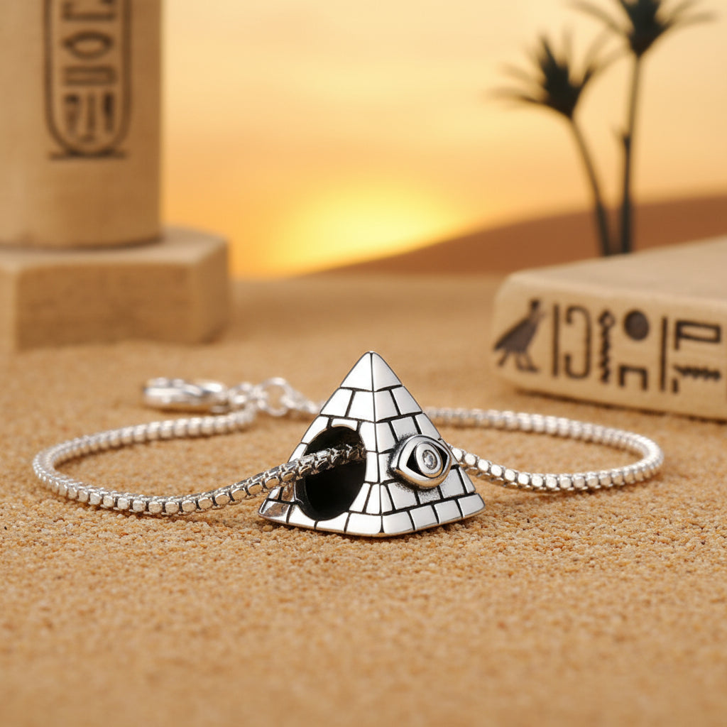 Pyramid Charm (Pandora Compatible)