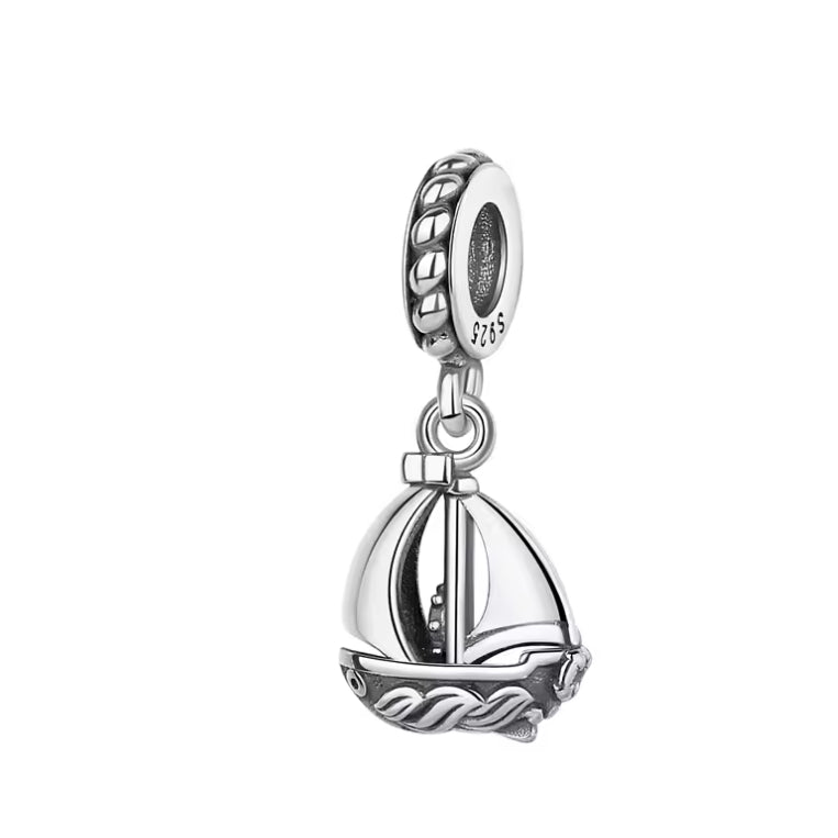 Ship charm (Pandora Compatible)