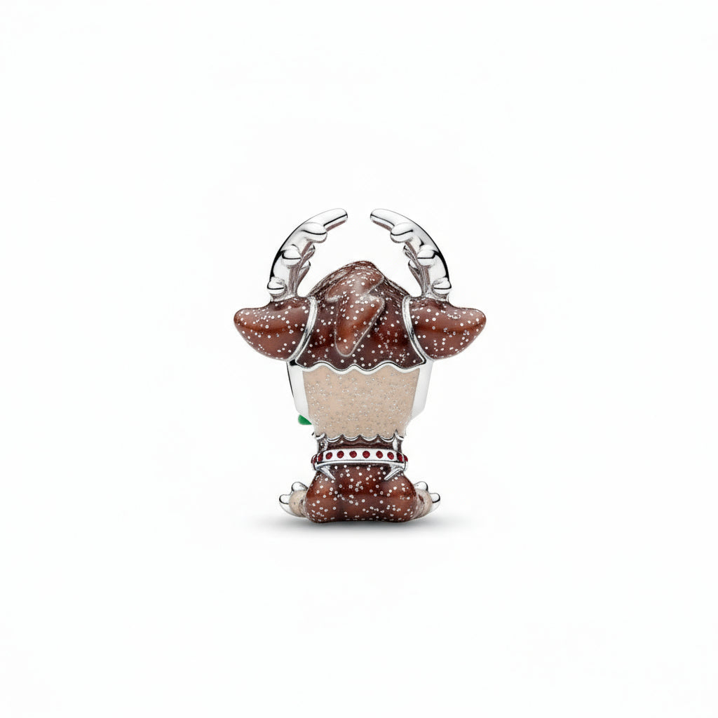 Reindeer Charm (Pandora Compatible)