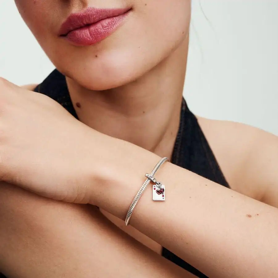 Ace of Hearts Card Charm