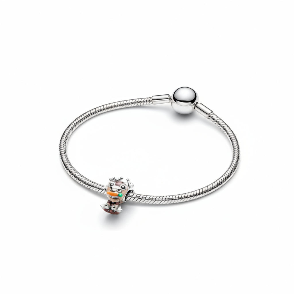 Reindeer Charm (Pandora Compatible)